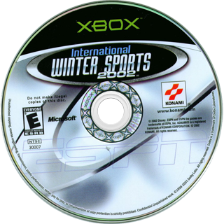 
ESPN International Winter Sports 2002 | Xbox | game disc/cartridge 1
