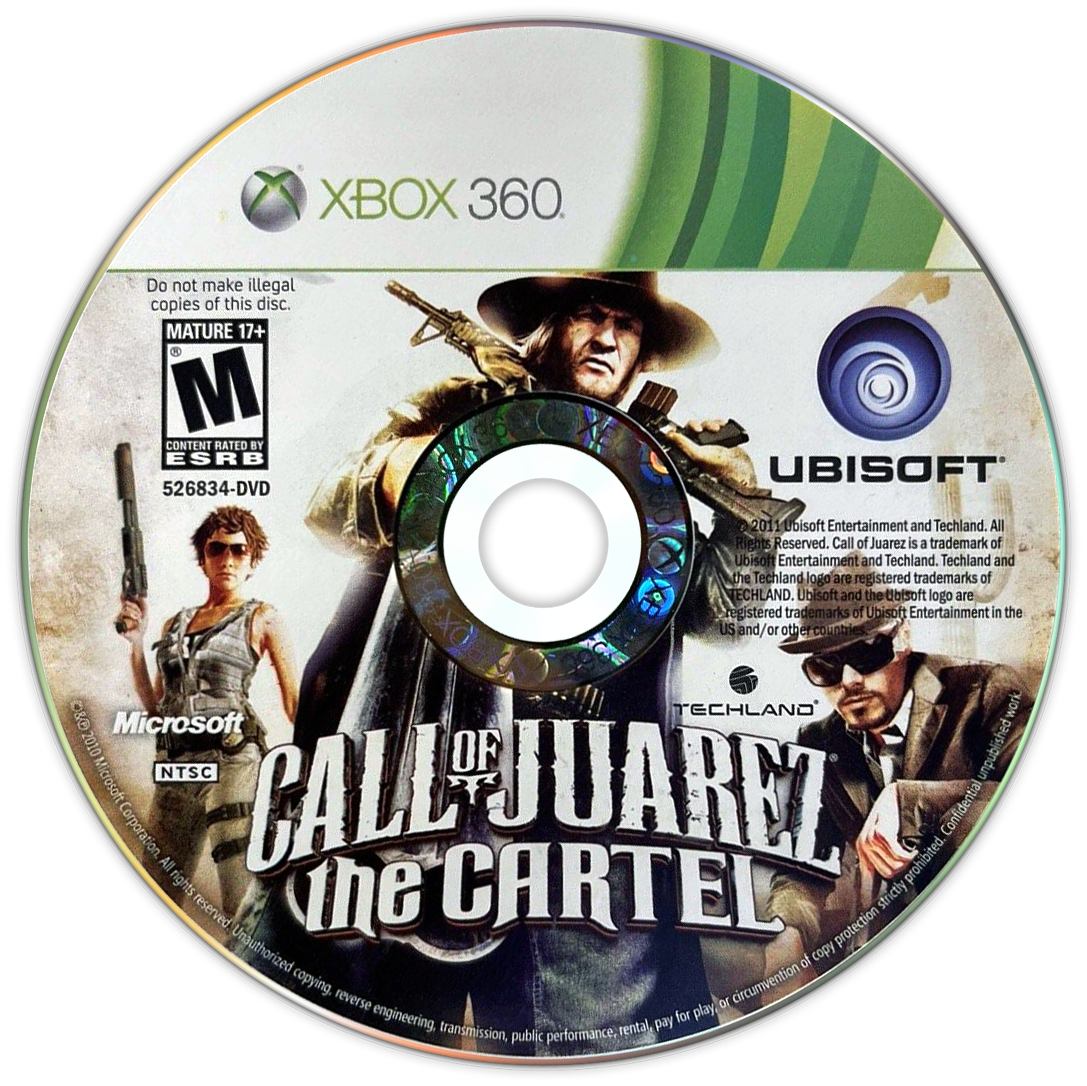 
Call of Juarez: The Cartel | Xbox 360 | game disc/cartridge 1 | Region: North America | Source: LaunchBox