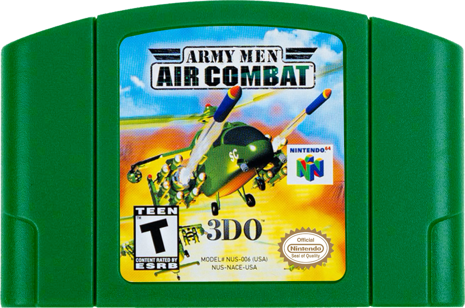 Army Men: Air Combat | Nintendo 64 | game disc/cartridge 1