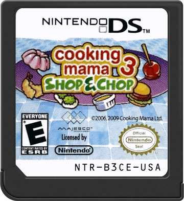 
Cooking Mama 3: Shop & Chop | Nintendo DS | game disc/cartridge 1
