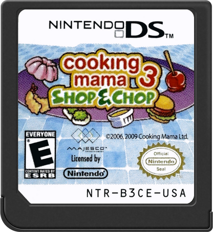 
Cooking Mama 3: Shop & Chop | Nintendo DS | game disc/cartridge 1