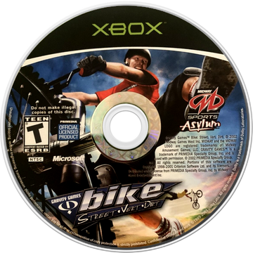 
Gravity Games Bike: Street • Vert • Dirt | Xbox | game disc/cartridge 1