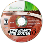 
Tony Hawk's Pro Skater 5 | Xbox 360 | game disc/cartridge 1