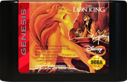 
The Lion King | Genesis | game disc/cartridge 1
