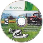 
Farming Simulator | Xbox 360 | game disc/cartridge 1