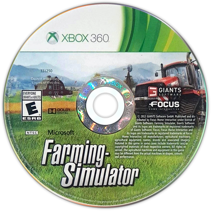 
Farming Simulator | Xbox 360 | game disc/cartridge 1