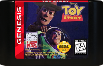 
Disney's Toy Story | Genesis | game disc/cartridge 1