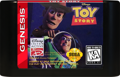 
Disney's Toy Story | Genesis | game disc/cartridge 1
