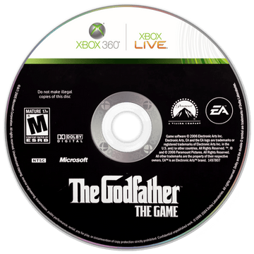 
The Godfather: The Game | Xbox 360 | game disc/cartridge 1 | Region: North America | Source: LaunchBox