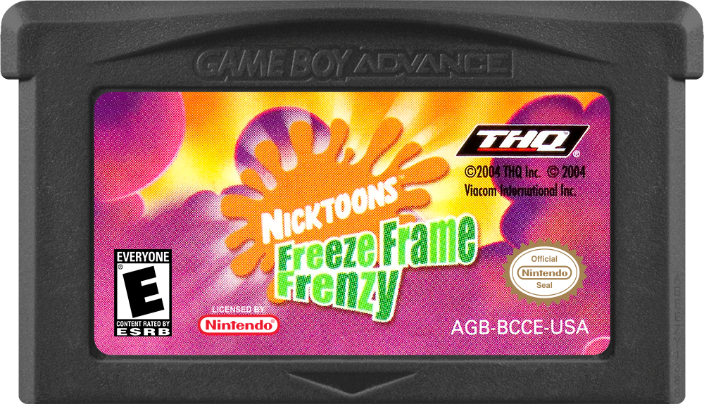 
Nicktoons: Freeze Frame Frenzy | Game Boy Advance | game disc/cartridge 1