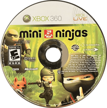 
Mini Ninjas | Xbox 360 | game disc/cartridge 1