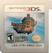 
Monster Hunter 3: Ultimate | Nintendo 3DS | game disc/cartridge 1