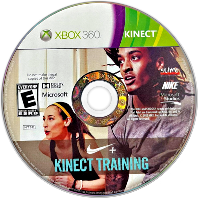 Nike+ Kinect Training | Xbox 360 | game disc/cartridge 1