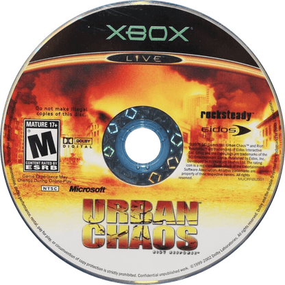 
Urban Chaos: Riot Response | Xbox | game disc/cartridge 1