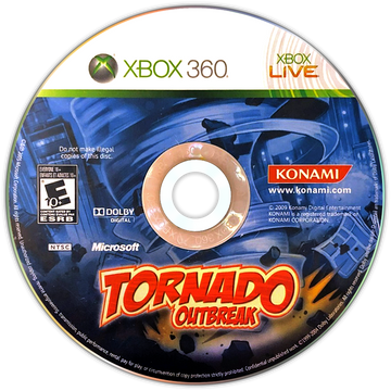 
Tornado Outbreak | Xbox 360 | game disc/cartridge 1