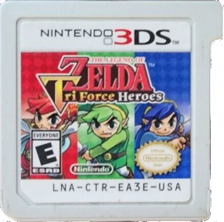
The Legend of Zelda: Tri Force Heroes | Nintendo 3DS | game disc/cartridge 1
