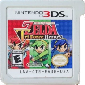 
The Legend of Zelda: Tri Force Heroes | Nintendo 3DS | game disc/cartridge 1