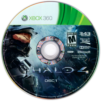 
Halo 4 | Xbox 360 | game disc/cartridge 1