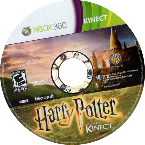 Harry Potter for Kinect | Xbox 360 | game disc/cartridge 1 | Region: North America | Source: LaunchBox