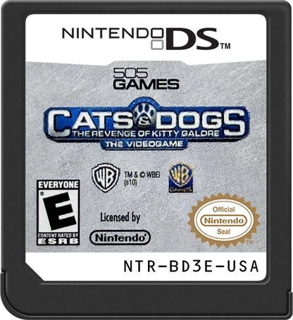 
Cats & Dogs: The Revenge of Kitty Galore - The Videogame | Nintendo DS | game disc/cartridge 1