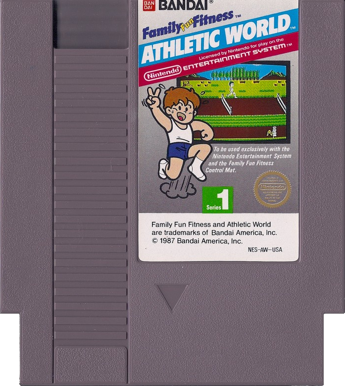 
Athletic World | NES | game disc/cartridge 1