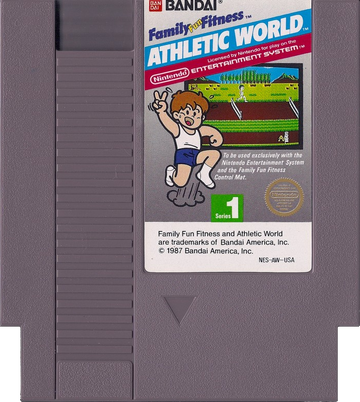 
Athletic World | NES | game disc/cartridge 1
