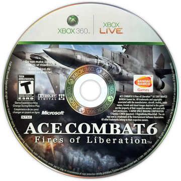 
Ace Combat 6: Fires of Liberation | Xbox 360 | game disc/cartridge 1 | Region: North America | Source: LaunchBox