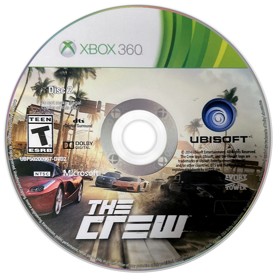 
The Crew | Xbox 360 | game disc/cartridge 1