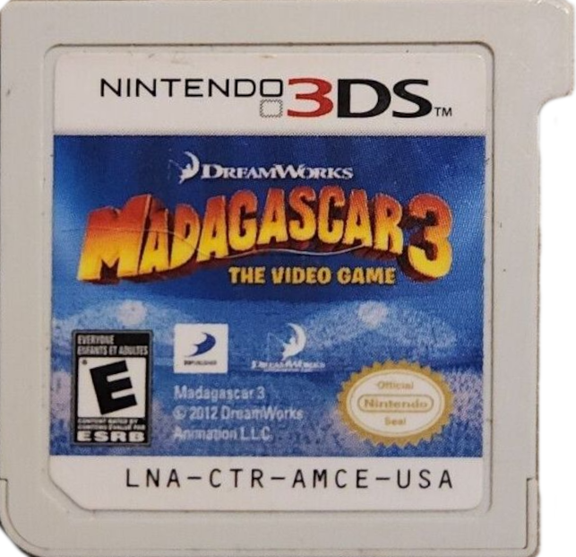 
Madagascar 3: The Video Game | Nintendo 3DS | game disc/cartridge 1