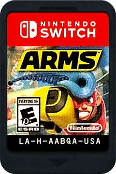 
ARMS | Nintendo Switch | game disc/cartridge 1