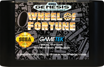 
Wheel of Fortune | Genesis | game disc/cartridge 1