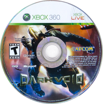 
Dark Void | Xbox 360 | game disc/cartridge 1 | Region: North America | Source: LaunchBox