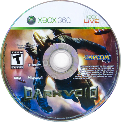 
Dark Void | Xbox 360 | game disc/cartridge 1 | Region: North America | Source: LaunchBox