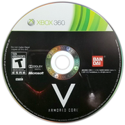 
Armored Core V | Xbox 360 | game disc/cartridge 1 | Region: North America | Source: LaunchBox