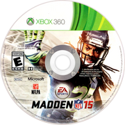 
Madden NFL 15 | Xbox 360 | game disc/cartridge 1