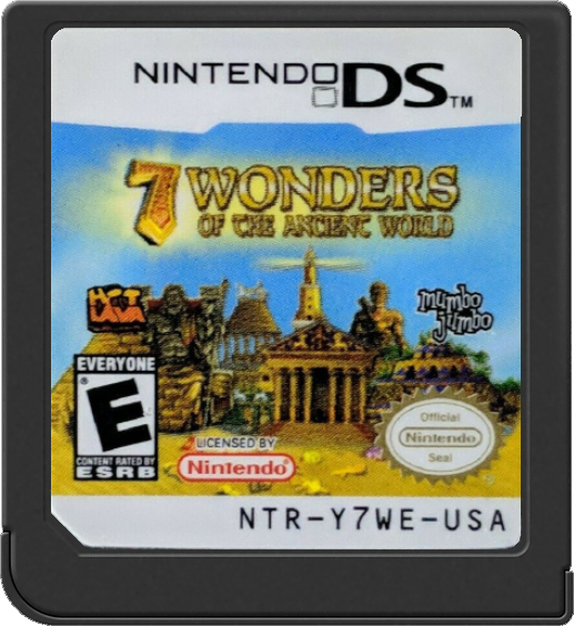 7 Wonders of the Ancient World | Nintendo DS | game disc/cartridge 1 | Region: North America | Source: LaunchBox