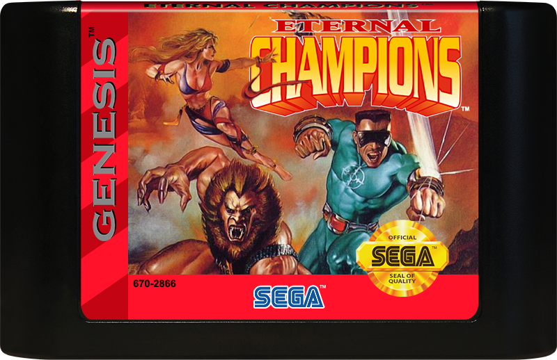 
Eternal Champions | Genesis | game disc/cartridge 1