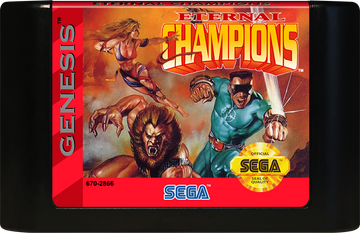 
Eternal Champions | Genesis | game disc/cartridge 1