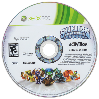 
Skylanders: Spyro's Adventure | Xbox 360 | game disc/cartridge 1