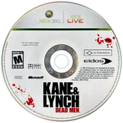 
Kane & Lynch: Dead Men | Xbox 360 | game disc/cartridge 1 | Region: North America | Source: LaunchBox