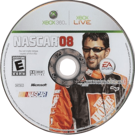 
NASCAR 08 | Xbox 360 | game disc/cartridge 1 | Region: North America | Source: LaunchBox