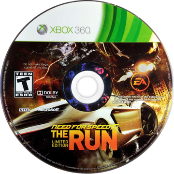 
Need for Speed: The Run | Xbox 360 | game disc/cartridge 1