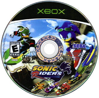
Sonic Riders | Xbox | game disc/cartridge 1