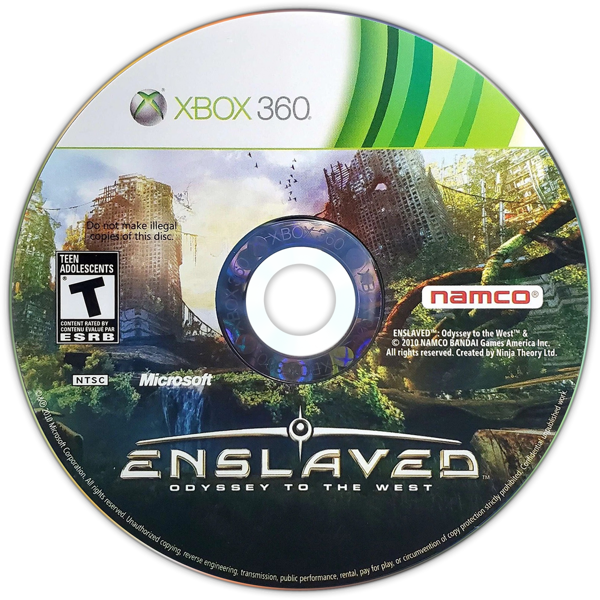 
Enslaved: Odyssey to the West | Xbox 360 | game disc/cartridge 1