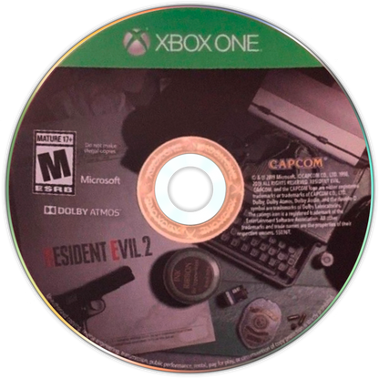 
Resident Evil 2 | Xbox One | game disc/cartridge 1