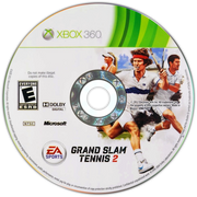 
Grand Slam Tennis 2 | Xbox 360 | game disc/cartridge 1