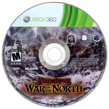 
The Lord of the Rings: War in the North | Xbox 360 | game disc/cartridge 1