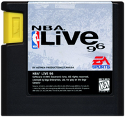 
NBA Live 96 | Genesis | game disc/cartridge 1