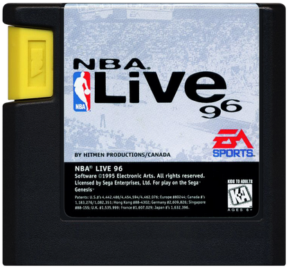 
NBA Live 96 | Genesis | game disc/cartridge 1
