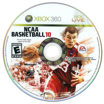 
NCAA Basketball 10 | Xbox 360 | game disc/cartridge 1 | Region: North America | Source: LaunchBox